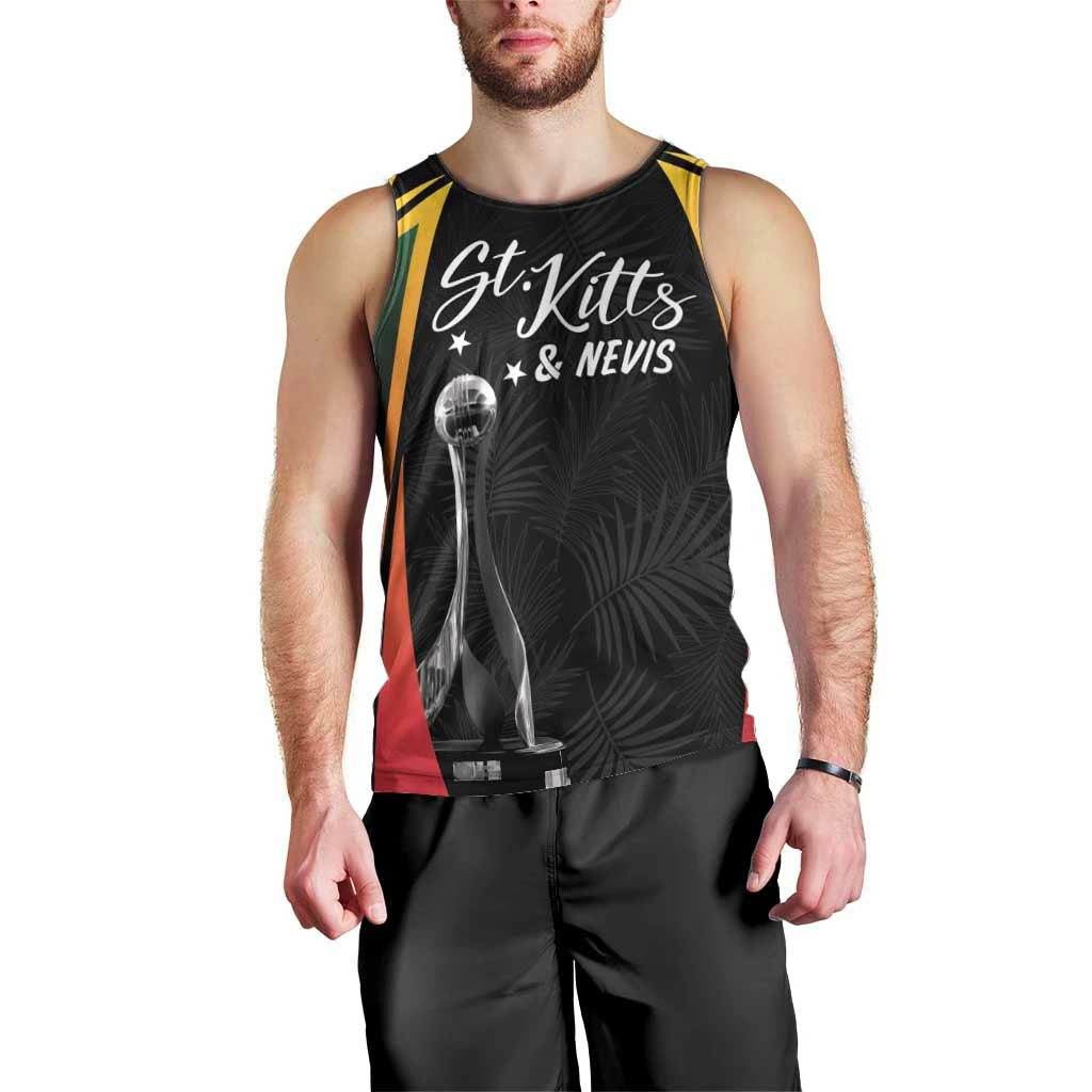 St Kitts Nevis Cricket Custom Men Tank Top Go Patriots Go Champions - Wonder Print Shop