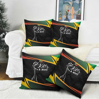 St Kitts Nevis Cricket Pillow Cover Go Patriots Go Champions - Wonder Print Shop