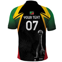St Kitts Nevis Cricket Custom Polo Shirt Go Patriots Go Champions - Wonder Print Shop