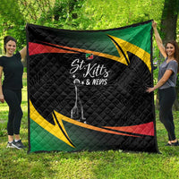 St Kitts Nevis Cricket Quilt Go Patriots Go Champions - Wonder Print Shop