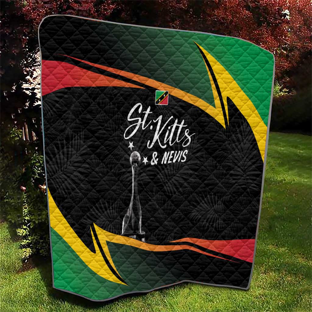St Kitts Nevis Cricket Quilt Go Patriots Go Champions - Wonder Print Shop