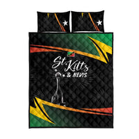 St Kitts Nevis Cricket Quilt Bed Set Go Patriots Go Champions - Wonder Print Shop