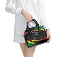 St Kitts Nevis Cricket Shoulder Handbag Go Patriots Go Champions - Wonder Print Shop