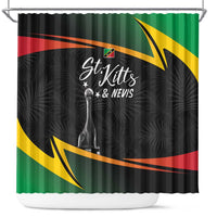 St Kitts Nevis Cricket Shower Curtain Go Patriots Go Champions - Wonder Print Shop