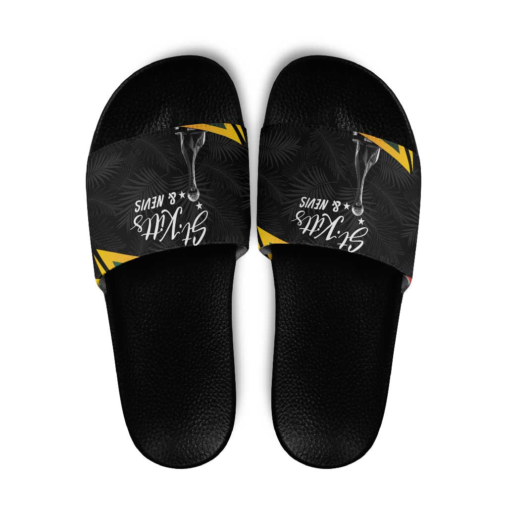 St Kitts Nevis Cricket Slide Sandals Go Patriots Go Champions - Wonder Print Shop