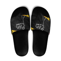 St Kitts Nevis Cricket Slide Sandals Go Patriots Go Champions - Wonder Print Shop