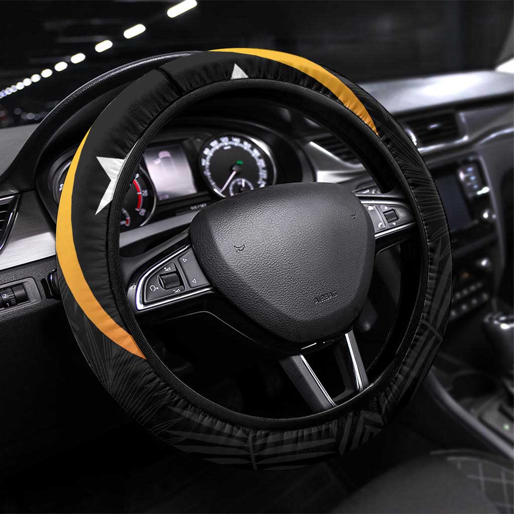 St Kitts Nevis Cricket Steering Wheel Cover Go Patriots Go Champions - Wonder Print Shop