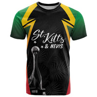 St Kitts Nevis Cricket Custom T Shirt Go Patriots Go Champions - Wonder Print Shop