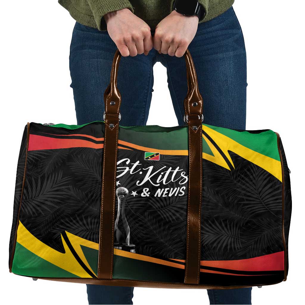 St Kitts Nevis Cricket Travel Bag Go Patriots Go Champions - Wonder Print Shop