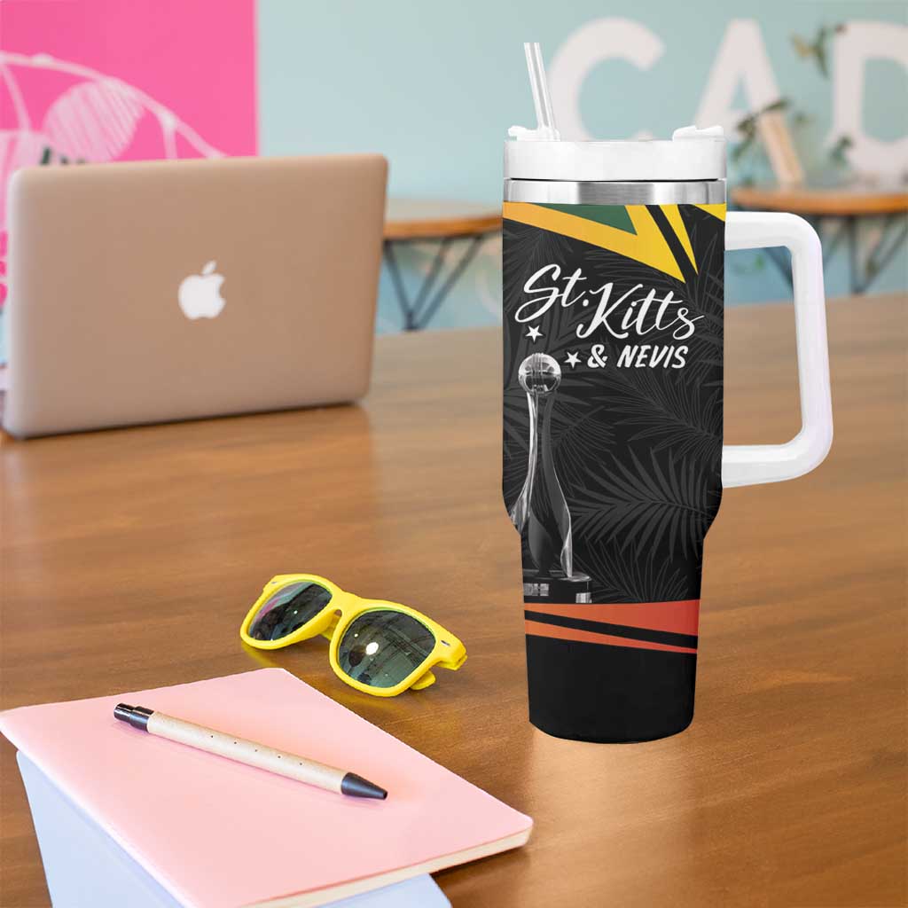St Kitts Nevis Cricket Custom Tumbler With Handle Go Patriots Go Champions - Wonder Print Shop