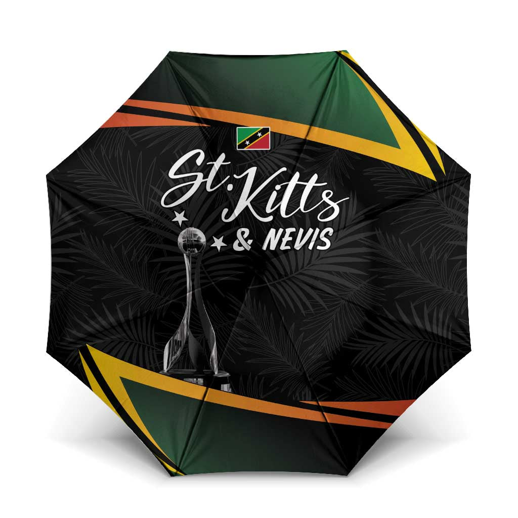 St Kitts Nevis Cricket Umbrella Go Patriots Go Champions - Wonder Print Shop