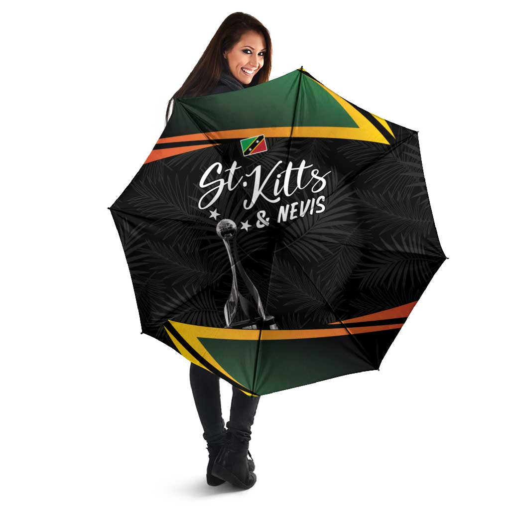 St Kitts Nevis Cricket Umbrella Go Patriots Go Champions - Wonder Print Shop