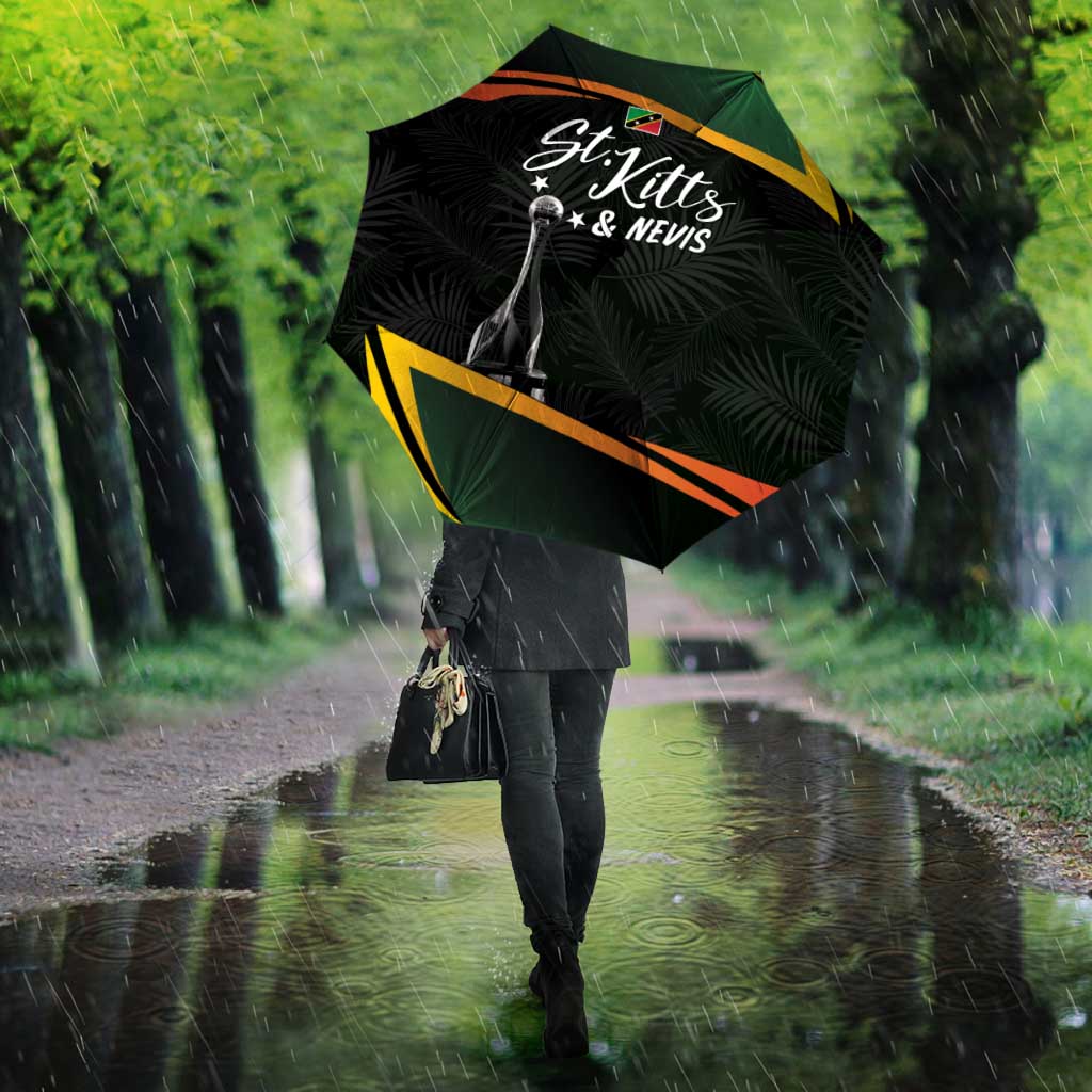 St Kitts Nevis Cricket Umbrella Go Patriots Go Champions - Wonder Print Shop