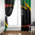 St Kitts Nevis Cricket Window Curtain Go Patriots Go Champions - Wonder Print Shop