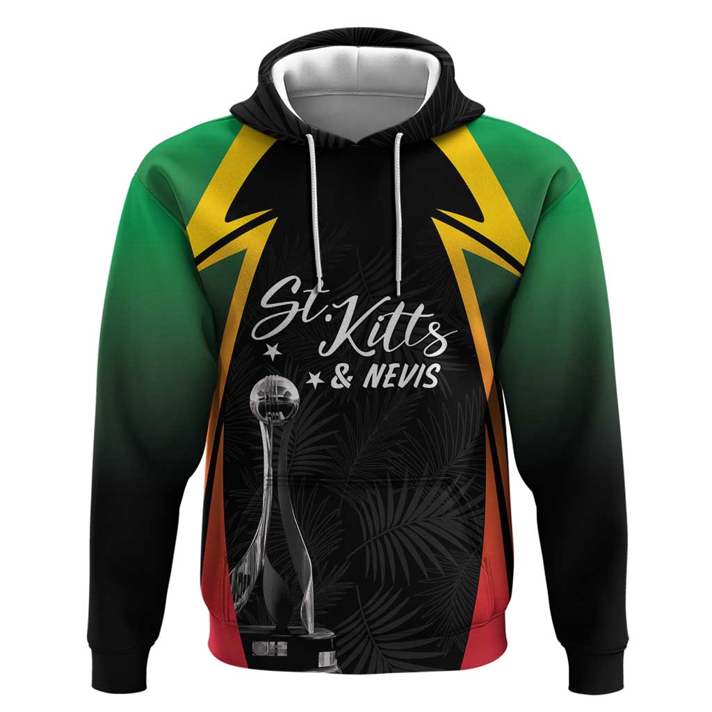 St Kitts Nevis Cricket Custom Zip Hoodie Go Patriots Go Champions - Wonder Print Shop