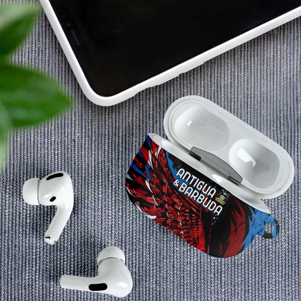 Antigua and Barbuda Cricket AirPods Case Falcons Wings - Take Off - Wonder Print Shop