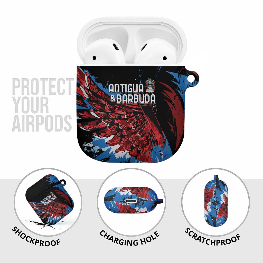 Antigua and Barbuda Cricket AirPods Case Falcons Wings - Take Off - Wonder Print Shop