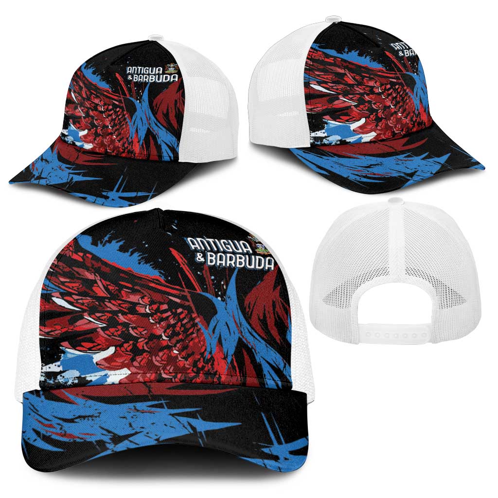 Antigua and Barbuda Cricket Baseball Net Cap Falcons Wings - Take Off - Wonder Print Shop