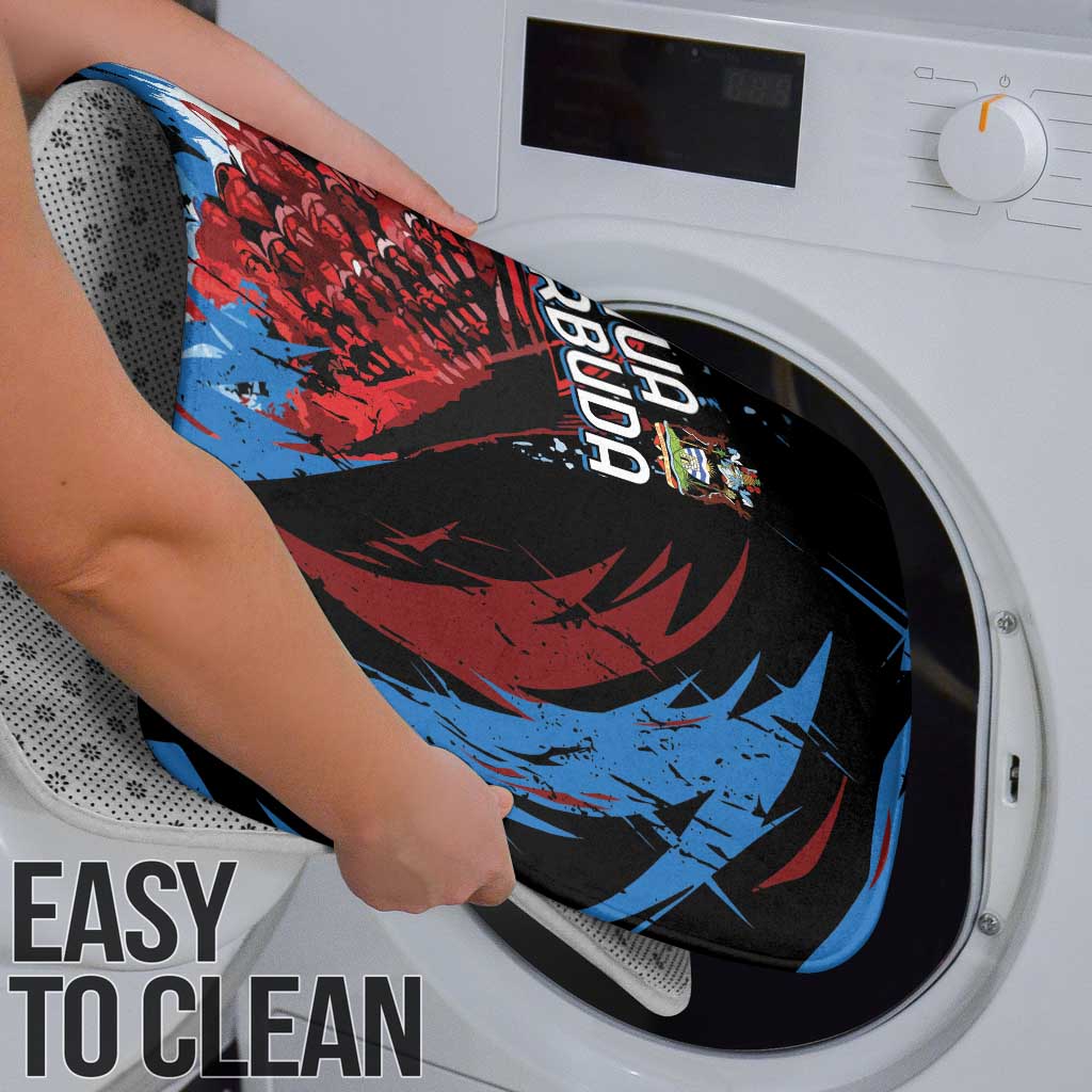 Antigua and Barbuda Cricket Bathroom Set Falcons Wings - Take Off - Wonder Print Shop