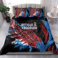 Antigua and Barbuda Cricket Bedding Set Falcons Wings - Take Off - Wonder Print Shop