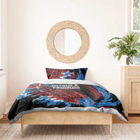 Antigua and Barbuda Cricket Bedding Set Falcons Wings - Take Off - Wonder Print Shop