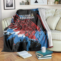 Antigua and Barbuda Cricket Blanket Falcons Wings - Take Off - Wonder Print Shop
