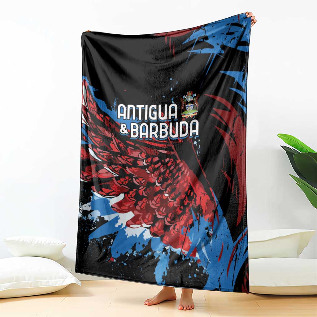 Antigua and Barbuda Cricket Blanket Falcons Wings - Take Off - Wonder Print Shop