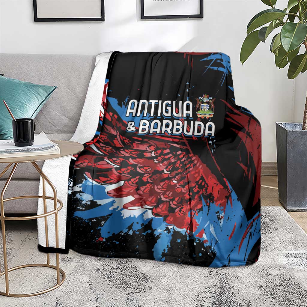 Antigua and Barbuda Cricket Blanket Falcons Wings - Take Off - Wonder Print Shop