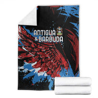 Antigua and Barbuda Cricket Blanket Falcons Wings - Take Off - Wonder Print Shop