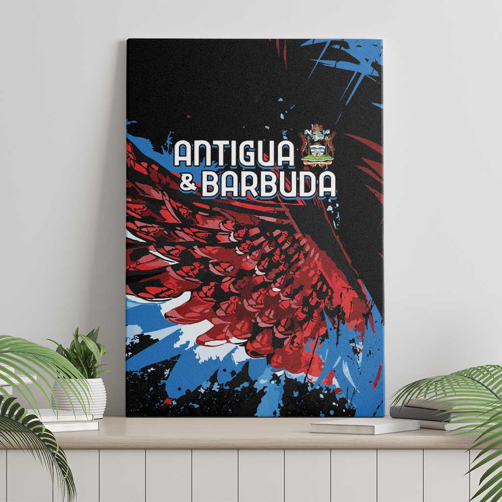 Antigua and Barbuda Cricket Canvas Wall Art Falcons Wings - Take Off - Wonder Print Shop