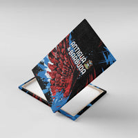 Antigua and Barbuda Cricket Canvas Wall Art Falcons Wings - Take Off - Wonder Print Shop