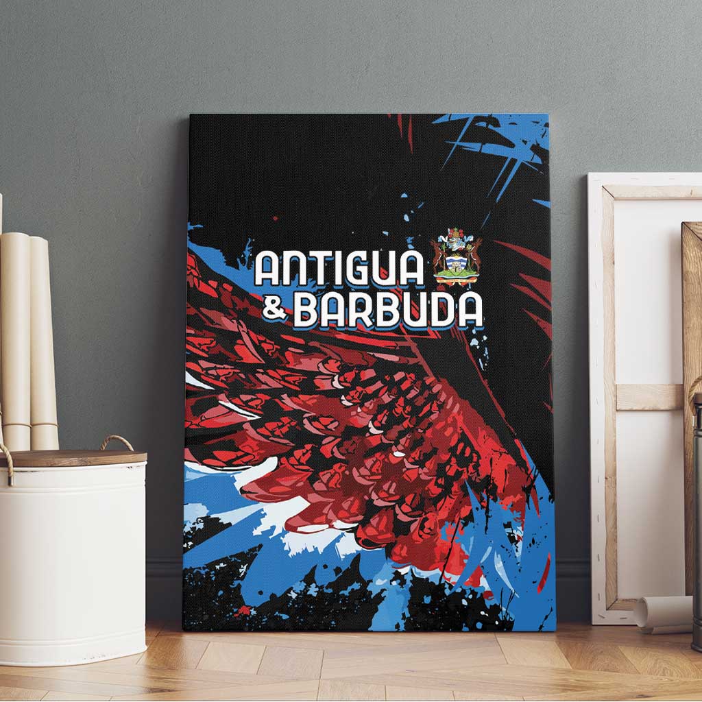 Antigua and Barbuda Cricket Canvas Wall Art Falcons Wings - Take Off - Wonder Print Shop