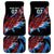 Antigua and Barbuda Cricket Car Mats Falcons Wings - Take Off - Wonder Print Shop
