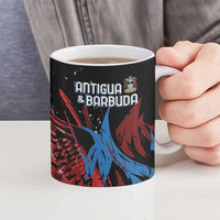 Antigua and Barbuda Cricket Custom Ceramic Mug Falcons Wings - Take Off - Wonder Print Shop