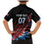 Antigua and Barbuda Cricket Custom Family Matching Mermaid Dress and Hawaiian Shirt Falcons Wings - Take Off - Wonder Print Shop