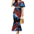Antigua and Barbuda Cricket Custom Family Matching Mermaid Dress and Hawaiian Shirt Falcons Wings - Take Off - Wonder Print Shop
