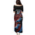 Antigua and Barbuda Cricket Custom Family Matching Puletasi and Hawaiian Shirt Falcons Wings - Take Off - Wonder Print Shop