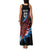 Antigua and Barbuda Cricket Custom Family Matching Tank Maxi Dress and Hawaiian Shirt Falcons Wings - Take Off - Wonder Print Shop