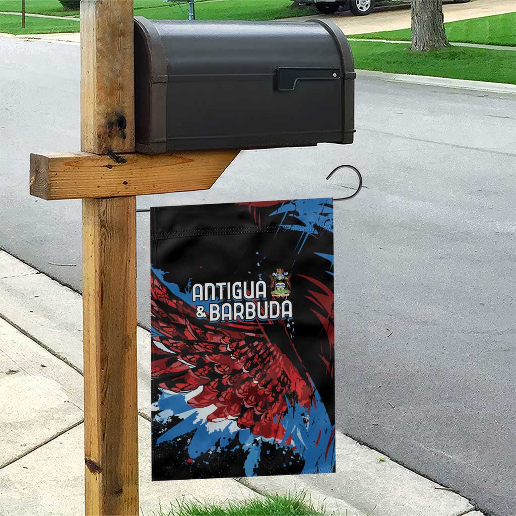 Antigua and Barbuda Cricket Garden Flag Falcons Wings - Take Off - Wonder Print Shop