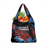 Antigua and Barbuda Cricket Grocery Bag Falcons Wings - Take Off - Wonder Print Shop