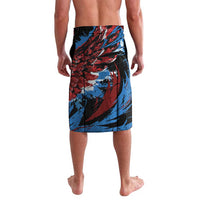 Antigua and Barbuda Cricket Custom Lavalava Falcons Wings - Take Off - Wonder Print Shop