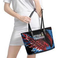 Antigua and Barbuda Cricket Leather Tote Bag Falcons Wings - Take Off - Wonder Print Shop