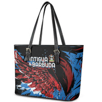 Antigua and Barbuda Cricket Leather Tote Bag Falcons Wings - Take Off - Wonder Print Shop