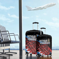 Antigua and Barbuda Cricket Luggage Cover Falcons Wings - Take Off - Wonder Print Shop