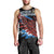 Antigua and Barbuda Cricket Custom Men Tank Top Falcons Wings - Take Off - Wonder Print Shop