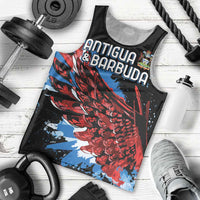 Antigua and Barbuda Cricket Custom Men Tank Top Falcons Wings - Take Off - Wonder Print Shop