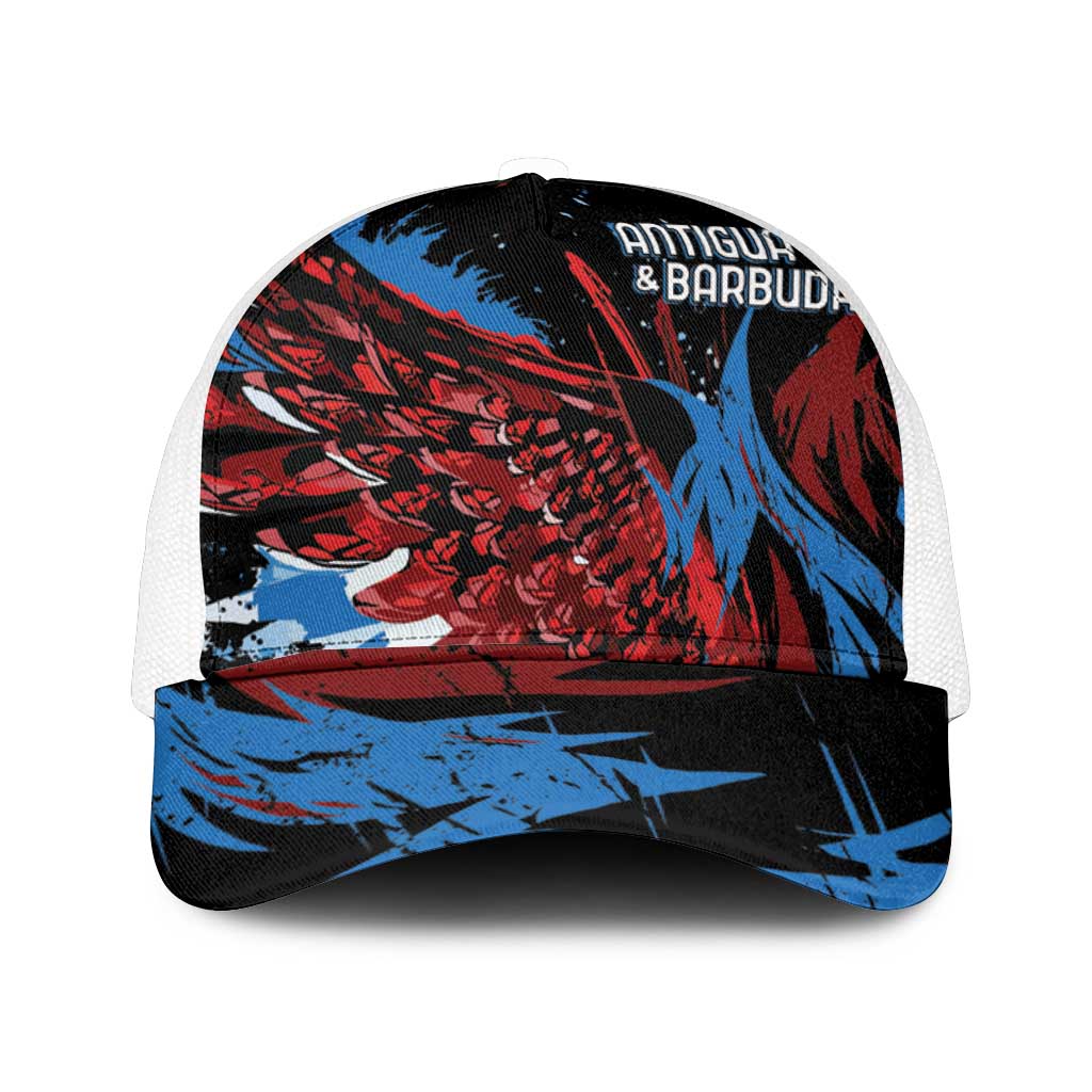 Antigua and Barbuda Cricket Mesh Trucker Cap Falcons Wings - Take Off - Wonder Print Shop