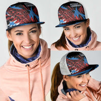 Antigua and Barbuda Cricket Mesh Trucker Cap Falcons Wings - Take Off - Wonder Print Shop