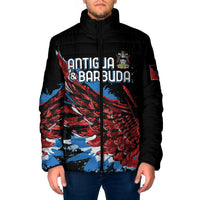 Antigua and Barbuda Cricket Custom Padded Jacket Falcons Wings - Take Off - Wonder Print Shop