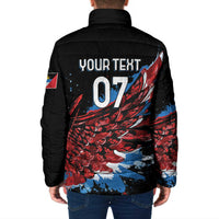 Antigua and Barbuda Cricket Custom Padded Jacket Falcons Wings - Take Off - Wonder Print Shop